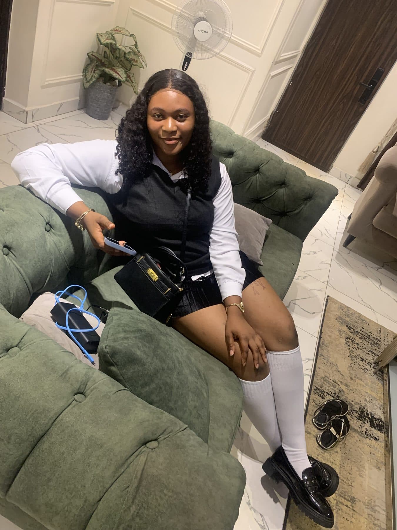 Guest in the lounge